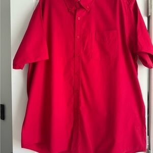 Classic Red Men's Shirt